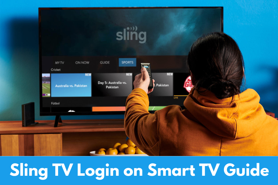 Sling TV Login on Smart TV